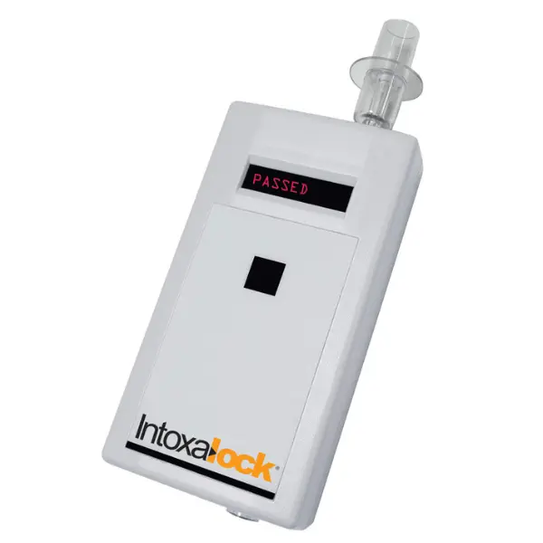 Intoxalock Ignition Interlock Device showing a passed status